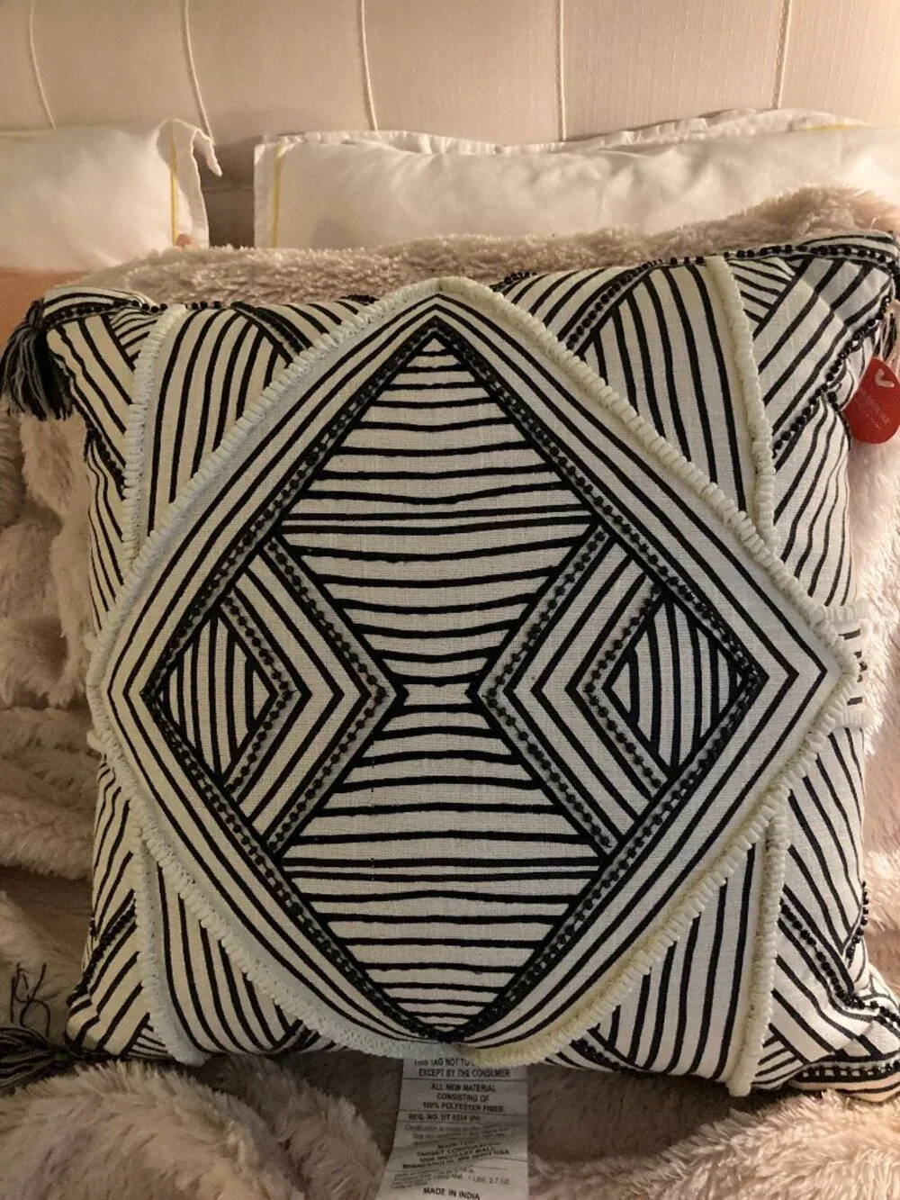 OPALHOUSE TOSS PILLOW DESIGNED WITH JUGALOW 16 X 16